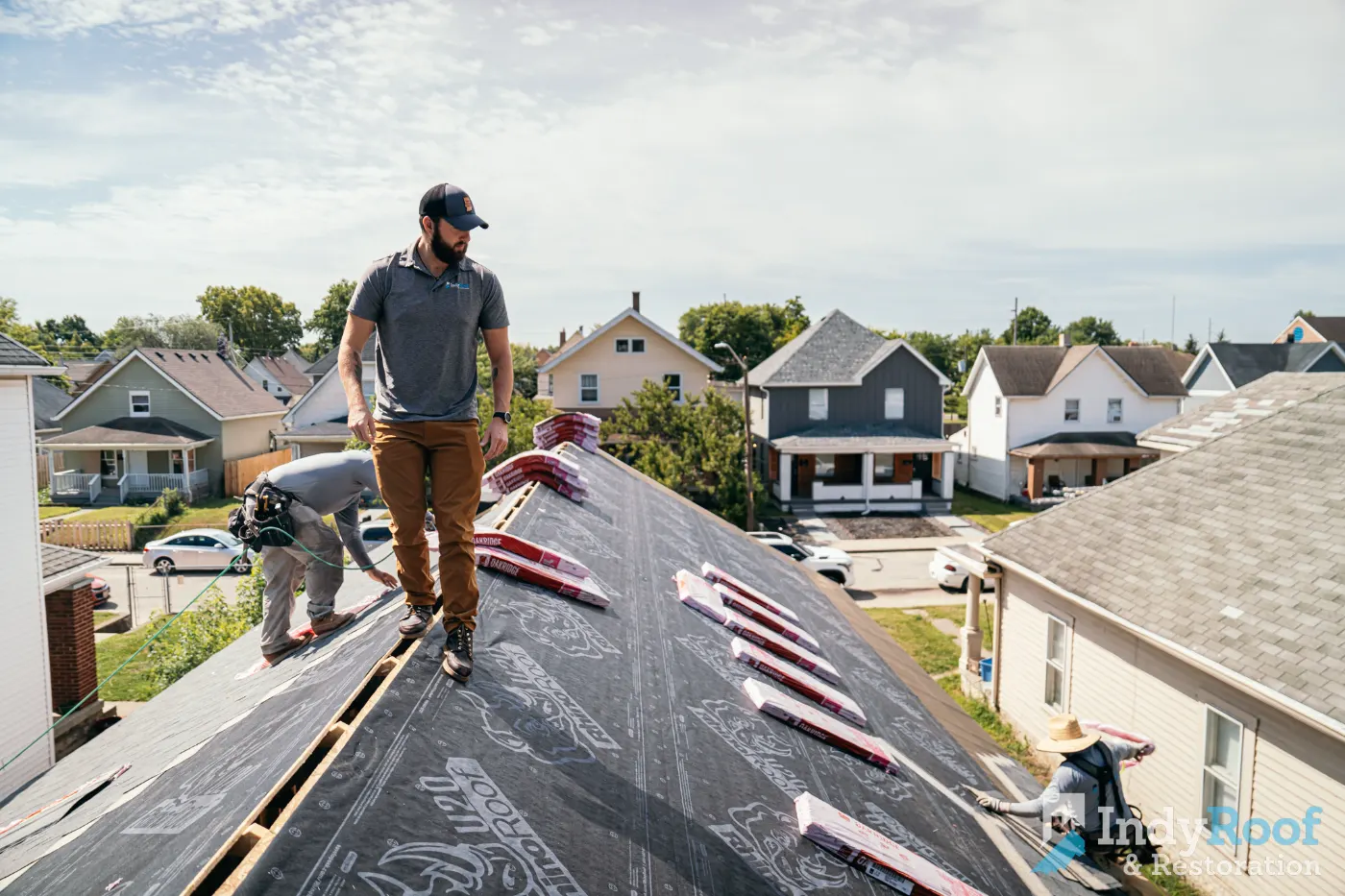 Manufacturer-certified shingle installation in Martinsville